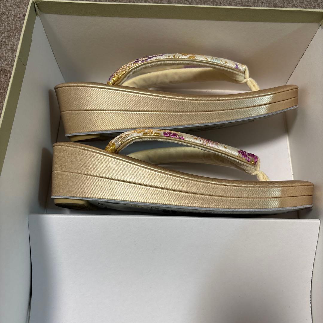 11/23まで❗️美品！和装用　草履・バッグセット