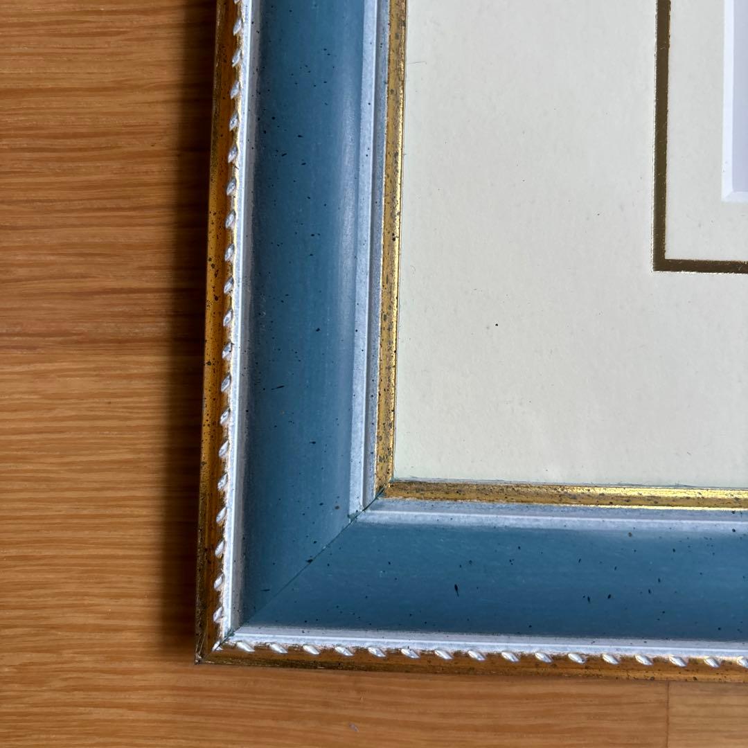 ✴︎額縁・ブルー1枚・コーラルピンク2枚・新品・未使用✴︎