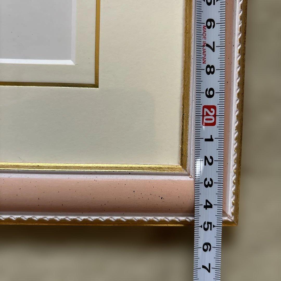 ✴︎額縁・ブルー1枚・コーラルピンク2枚・新品・未使用✴︎