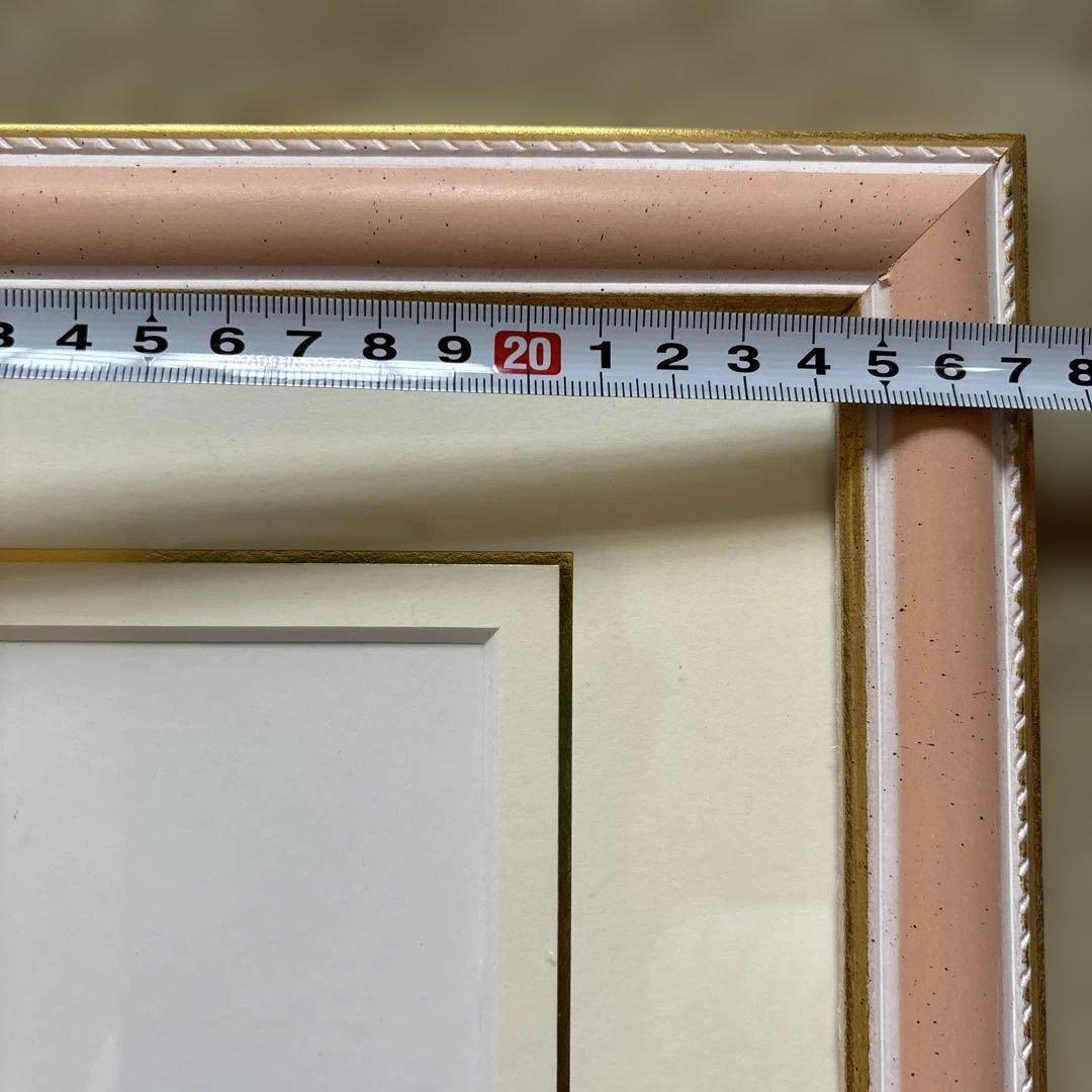 ✴︎額縁・ブルー1枚・コーラルピンク2枚・新品・未使用✴︎