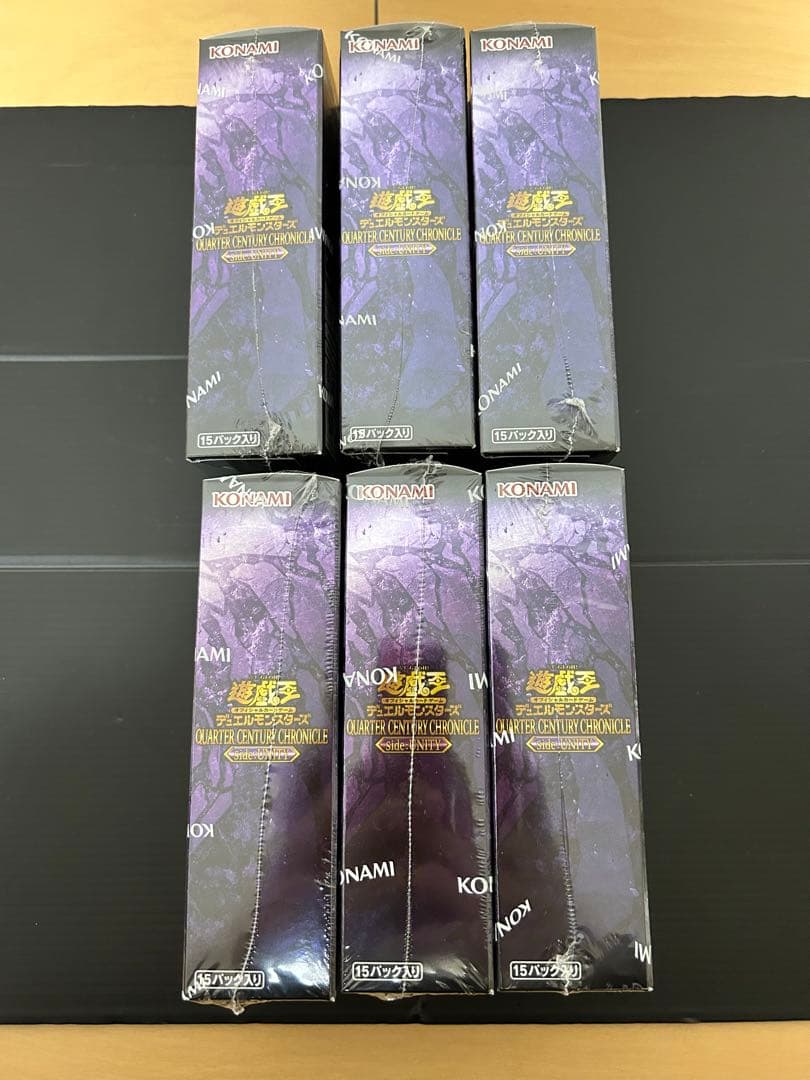 遊戯王QUARTER CENTURY side:UNITY 6BOX