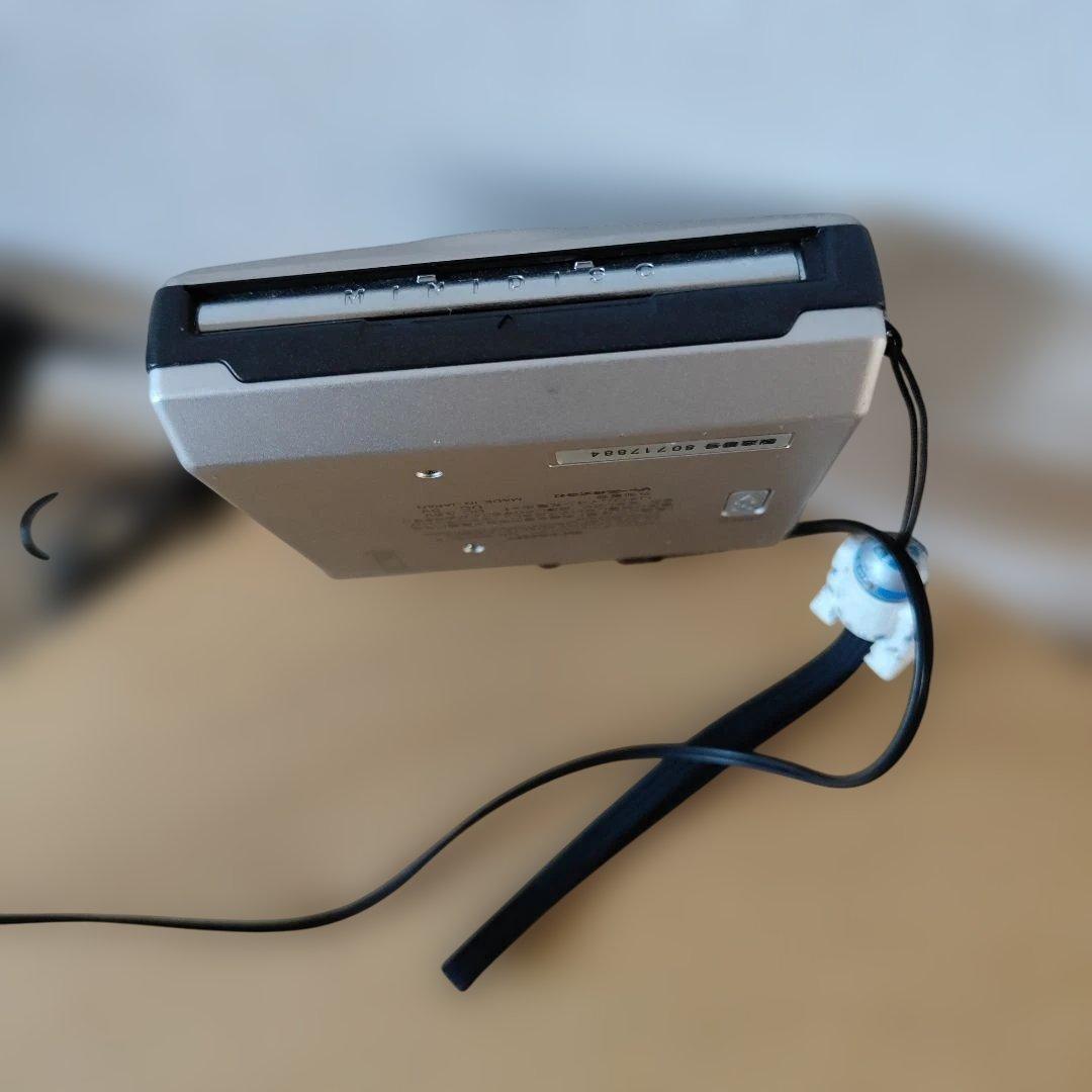 SHARP MD-MS722-S ポータブルMDプレーヤー