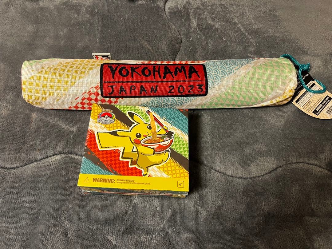 ★未使用★ポケモンWCS2023横浜 プレイマット&ダメカンセット