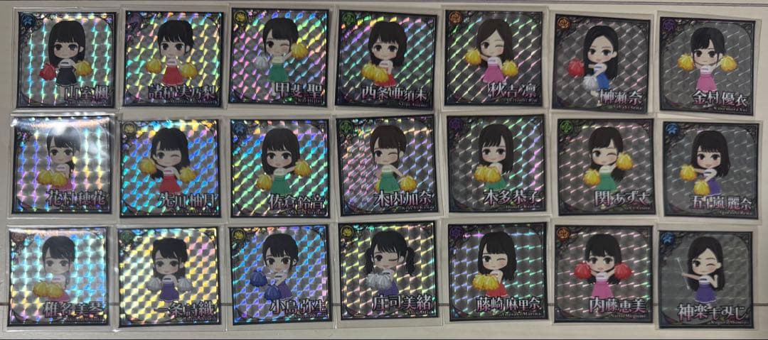 乃木坂46 ザンビアプリ　イベント景品　10枚セット