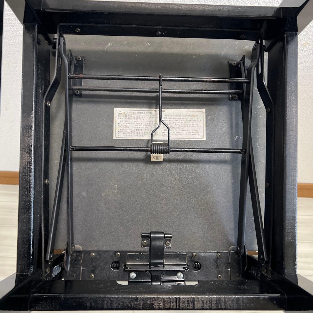 【中古極美品】吉澤（Peacock）背付ピアノ椅子(全国送料込み)トムソン椅子