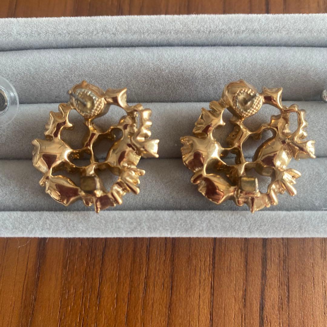 Grosse グロッセ Crystal Harmony ピアス ゴールド