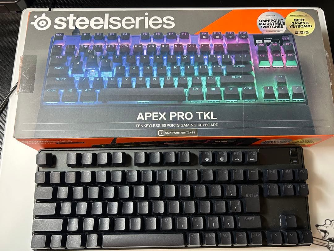 apex pro tkl steel seriesゲーミングキーボード