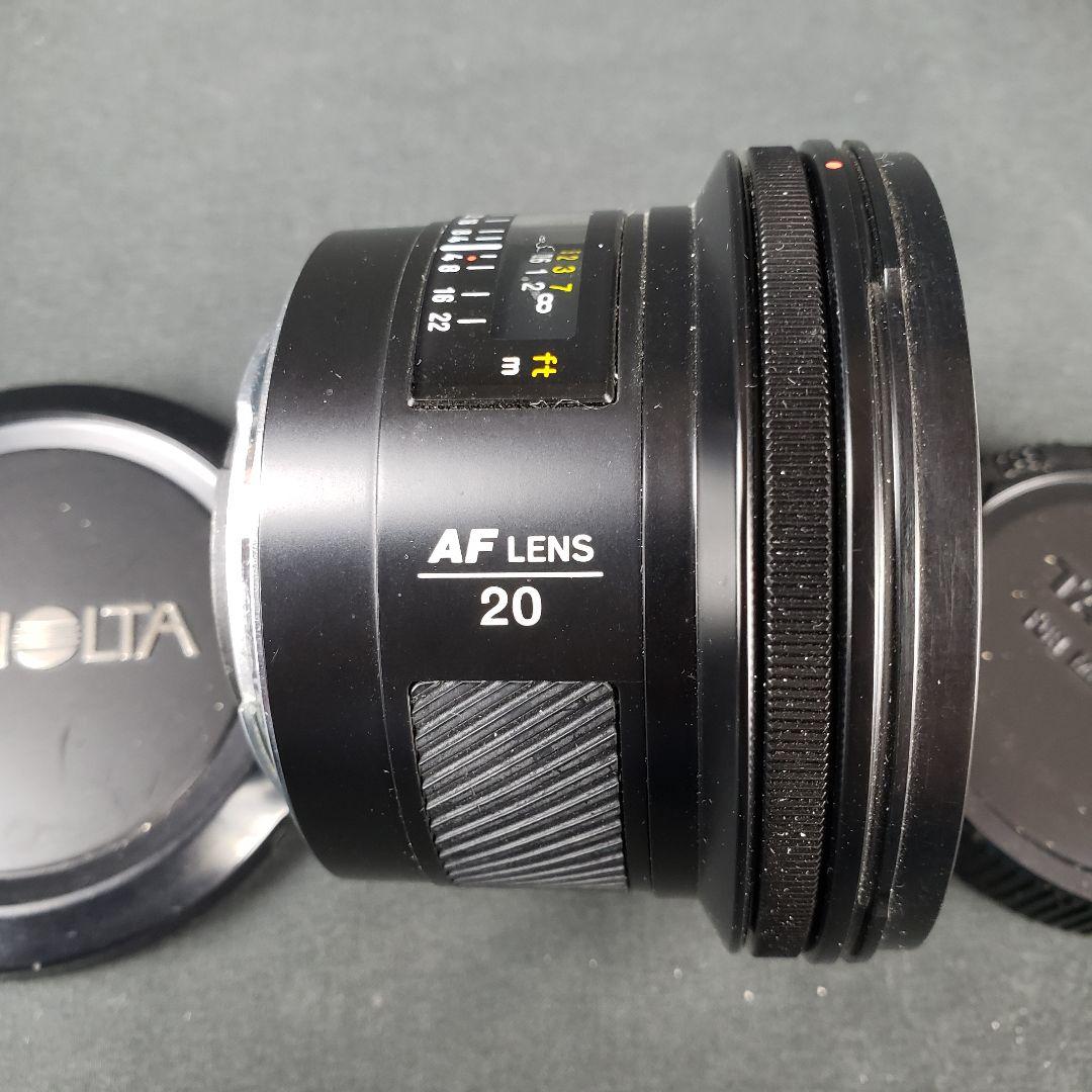 ミノルタ MINOLTA AF 20mm F2.8 カメラレンズ レンズフード