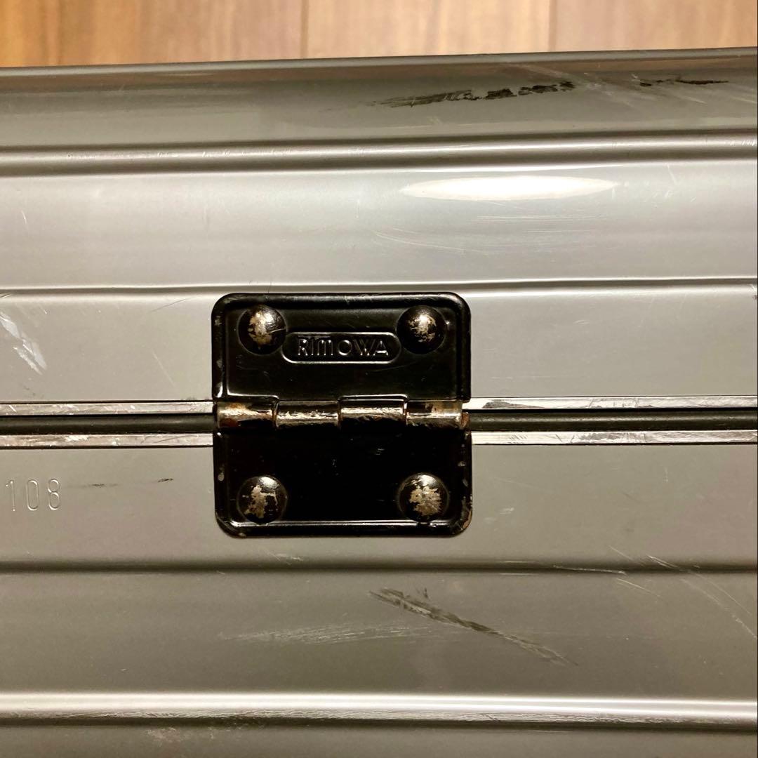 【期間限定！再値下げ】旧型リモワ スーツケースサンバ　2輪　グレー