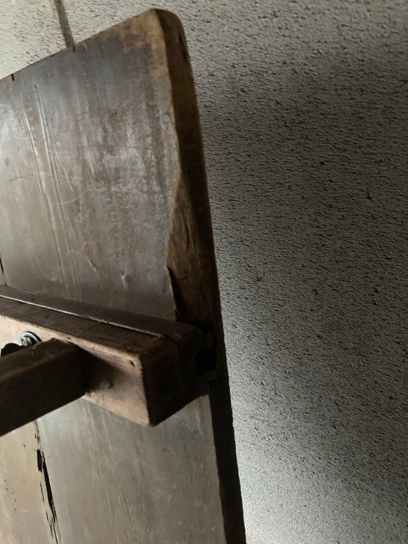 古道具　長い文机　古物