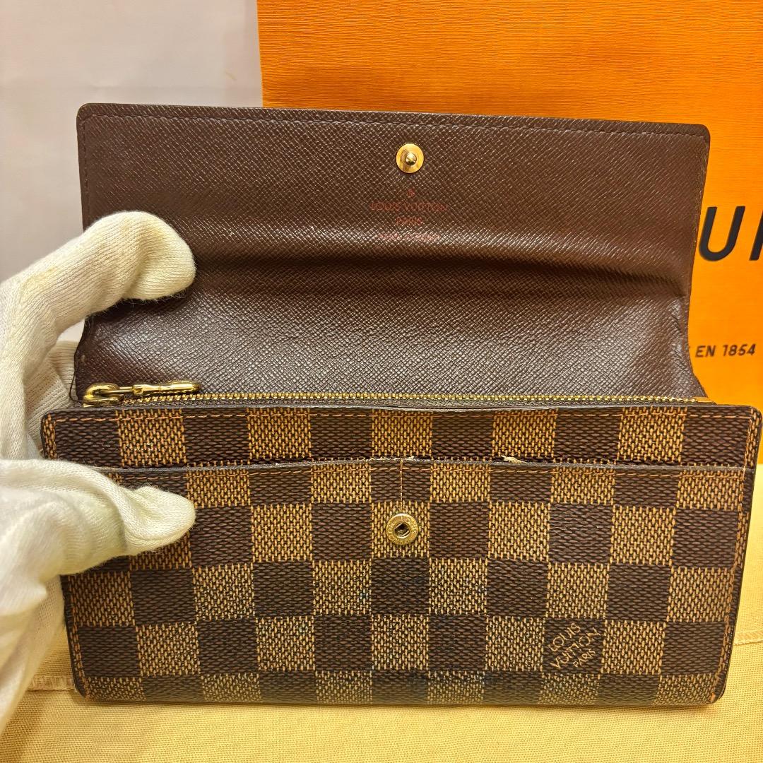 ✨️美品✨️ルイヴィトン ダミエ ポルトフォイユサラ 長財布
