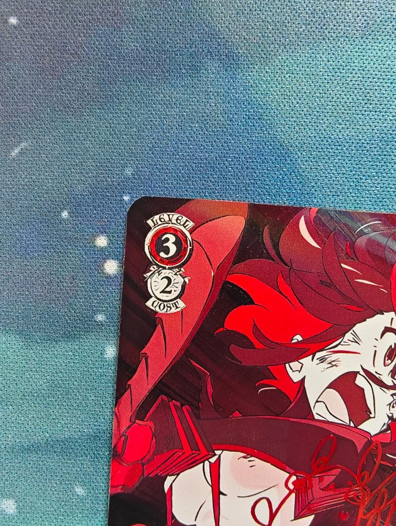 ヴァイスシュヴァルツ キルラキル 決めて着るから決着！流子 箔押しサイン