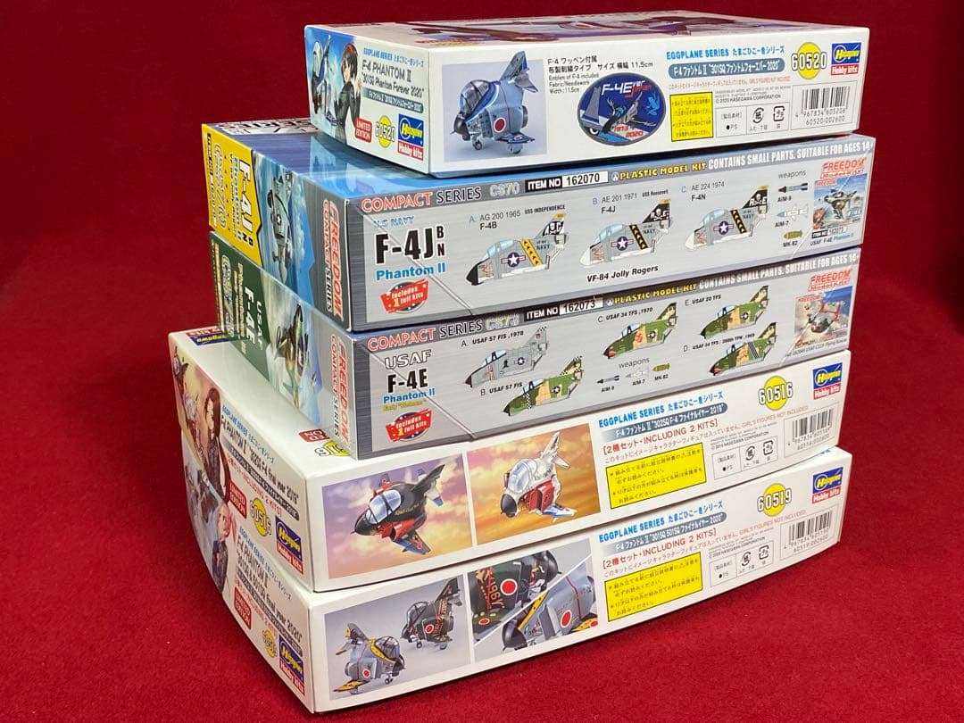 Hiyu　ハセガワ たまごF-4 & フリーダム コンパクトF-4