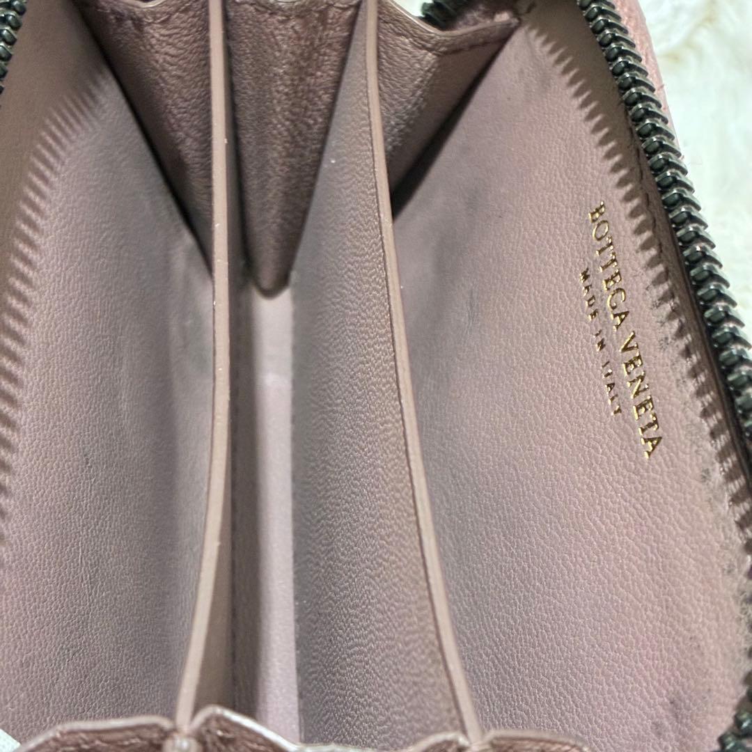 BOTTEGA VENETA レザーケース ベージュピンク