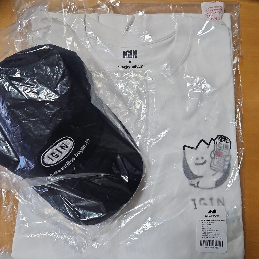 BTS Jin IGIN Tシャツ、キャップのセット