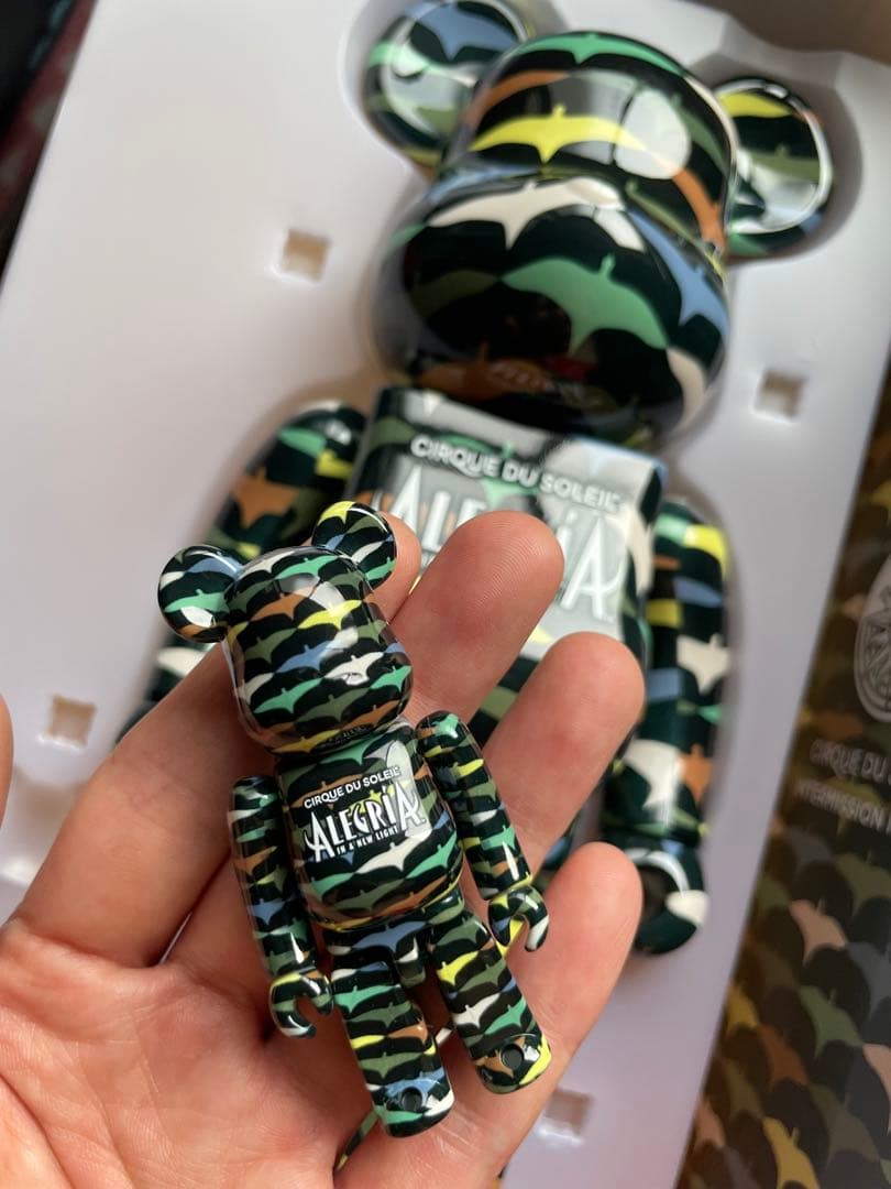 BE@BRICK ベアブリック　アレグリア　シルクドソレイユ当選限定品