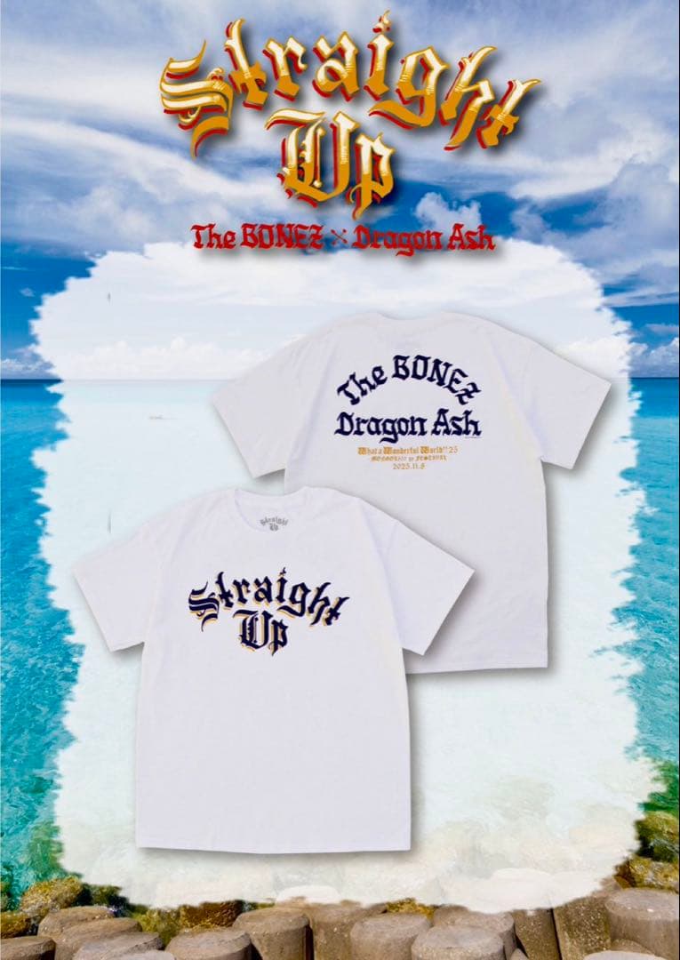ぽ*読様 Straight Up Tee 会場限定 Tシャツ 2種類セット