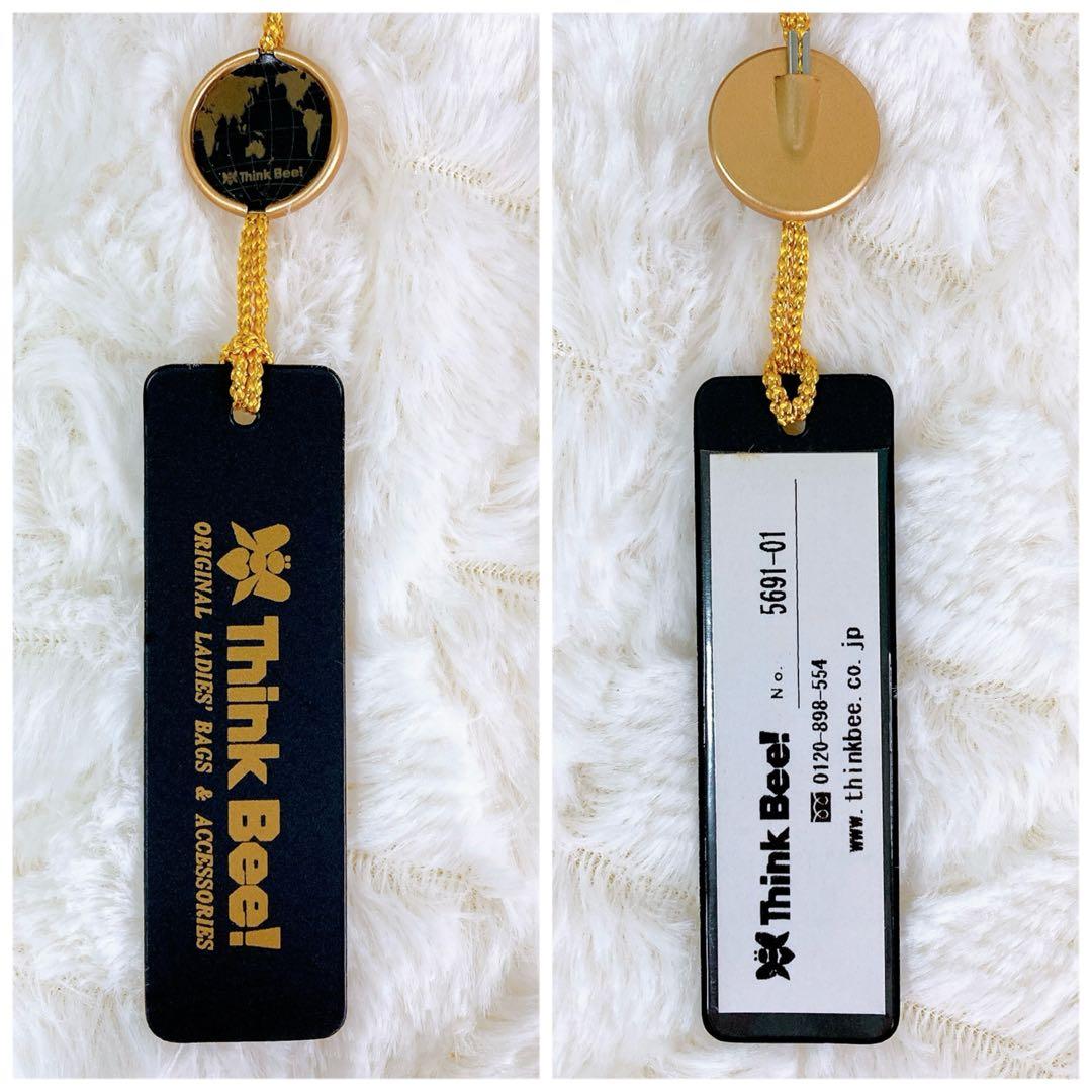 【新品タグ付】Think Beeシンクビー　ビーズ 2wayバッグ　ゴブラン織り