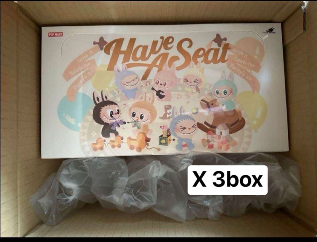 THE MONSTERS Have a Seat ぬいぐるみ シリーズ 3Box