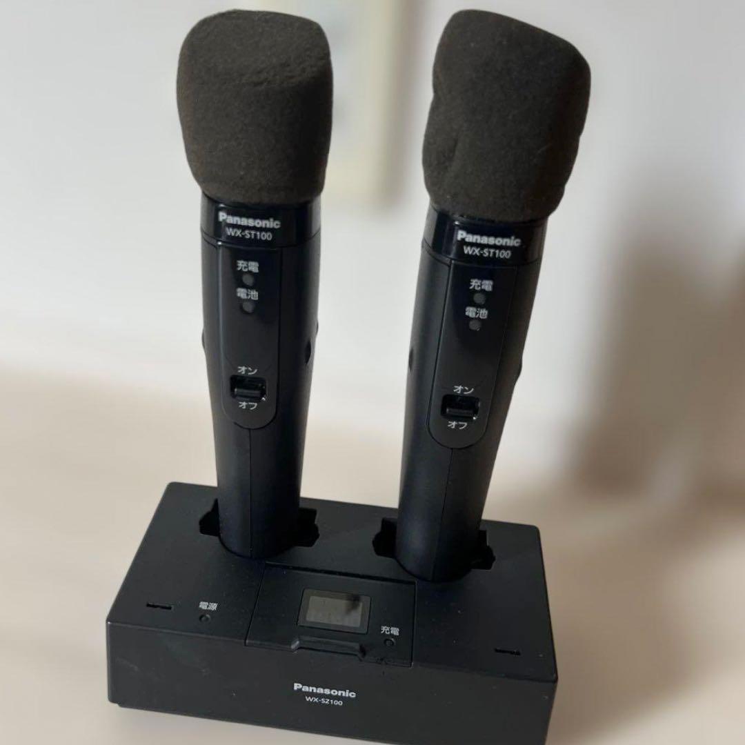 Panasonic ワイヤレスマイクベースステーションWX-ST100/300