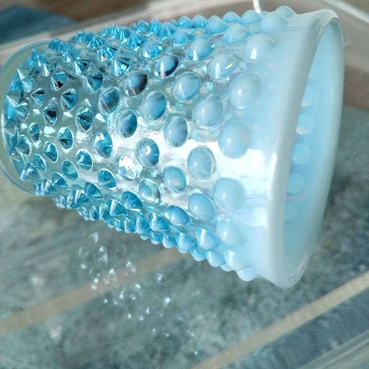 フェントン ブルーオパール セントオブネイル 美品です。アンティーク