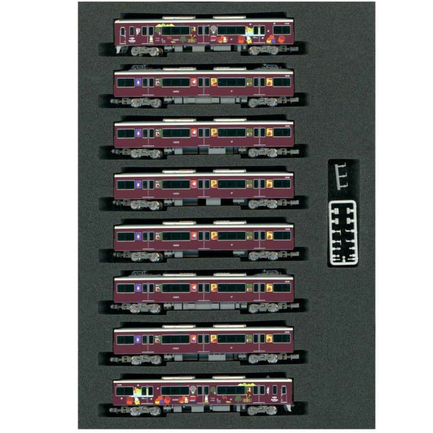 鉄道模型 Nゲージ 阪急1000系 ミッフィー号 神戸線 8両編成セット 動力付