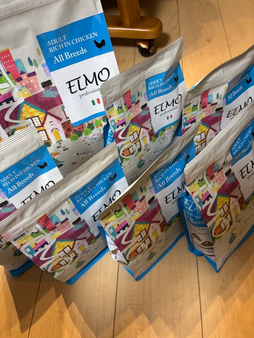 ELMO リッチインチキン 3kg×１袋　800g×６袋 合計7.8キロ