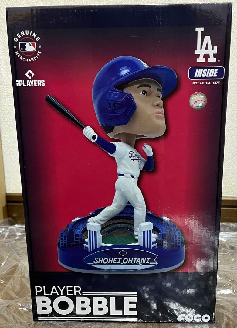 大谷翔平　ボブルヘッドドジャース球場台座
