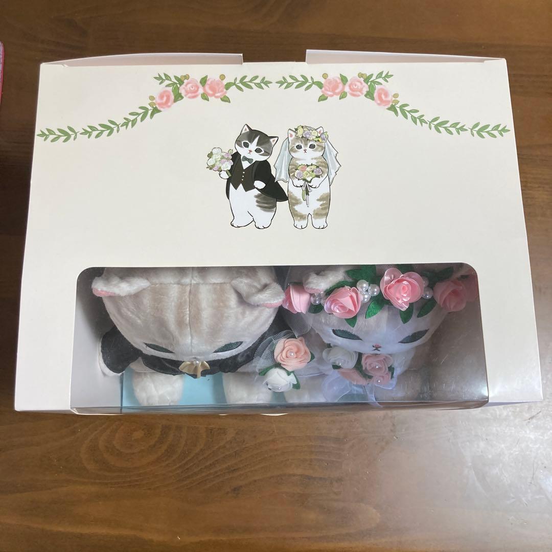 【新品•未使用品】mofusand 猫　ウェディング　ぬいぐるみセット
