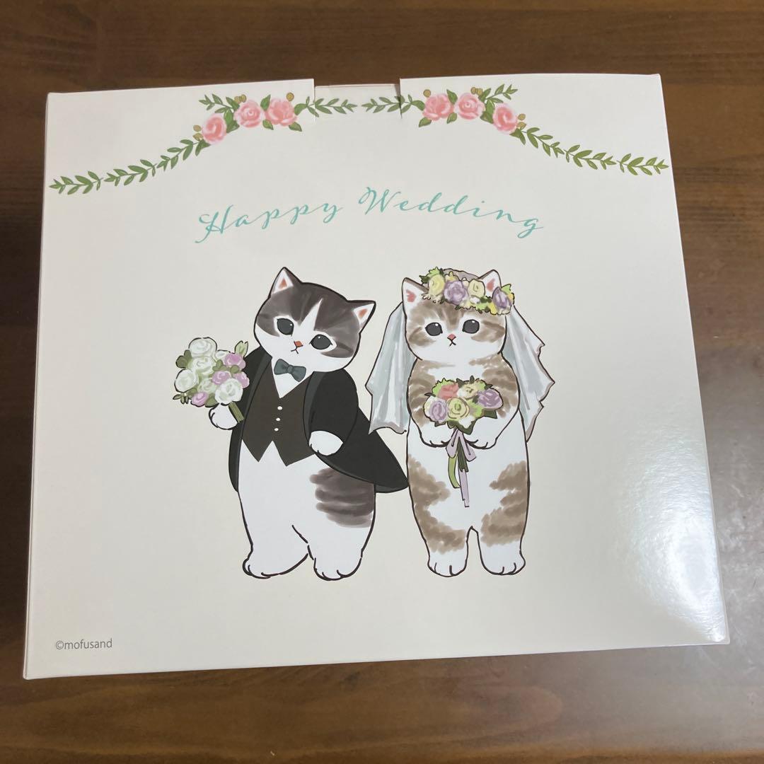 【新品•未使用品】mofusand 猫　ウェディング　ぬいぐるみセット