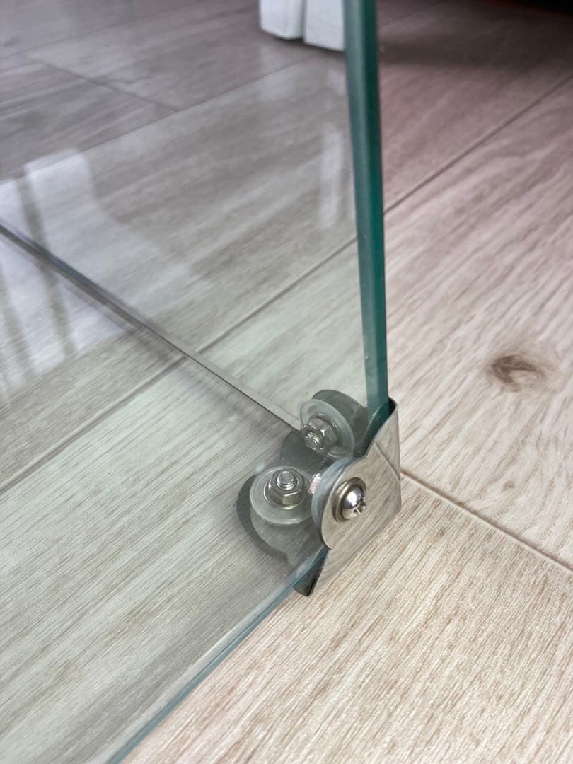 最終値下げ 美品 卓上ガラスケース 昭和レトロ ショーケース 全面ガラス 古道具