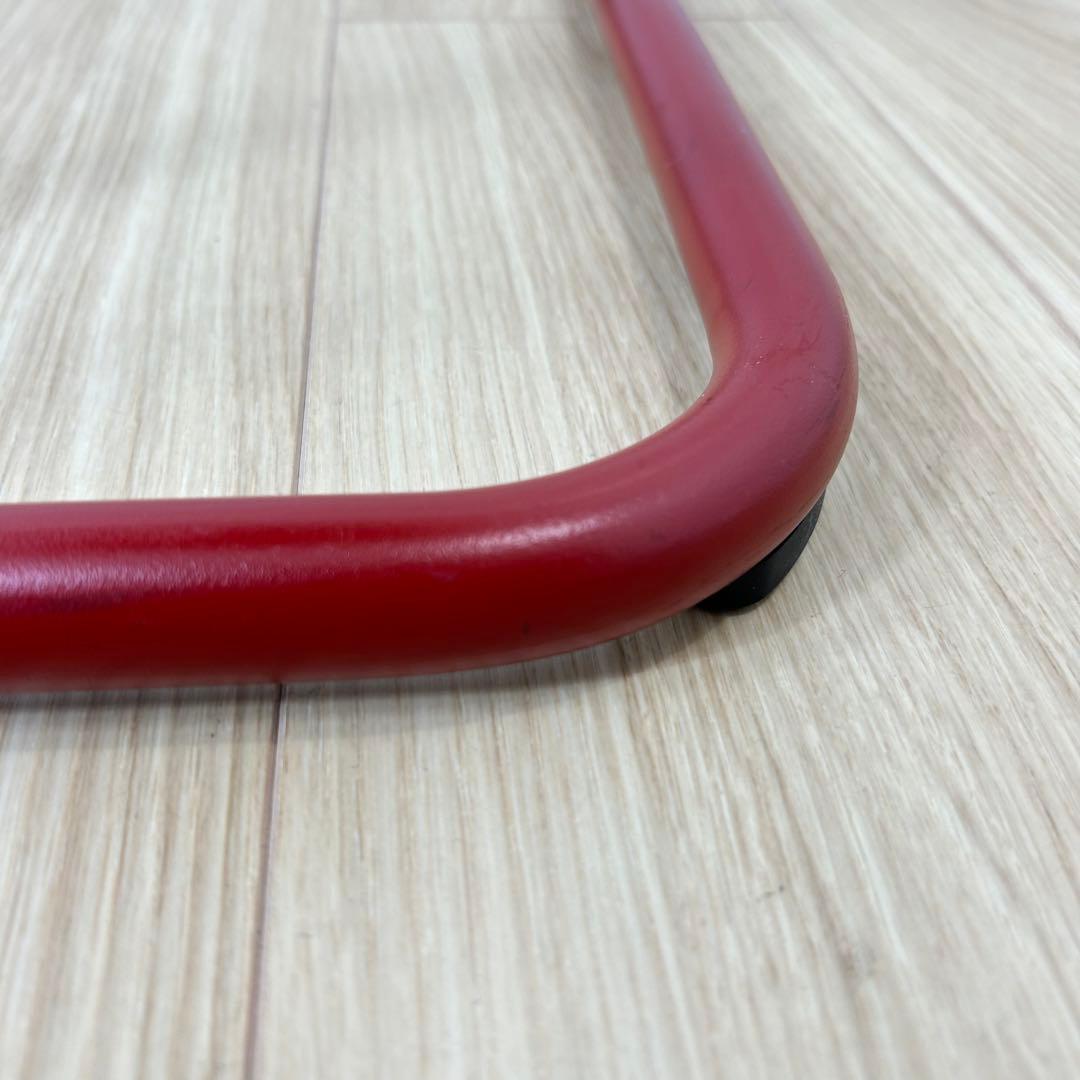 Knoll ノール トボガン プルアップテーブル メラミン天板　レッド　赤