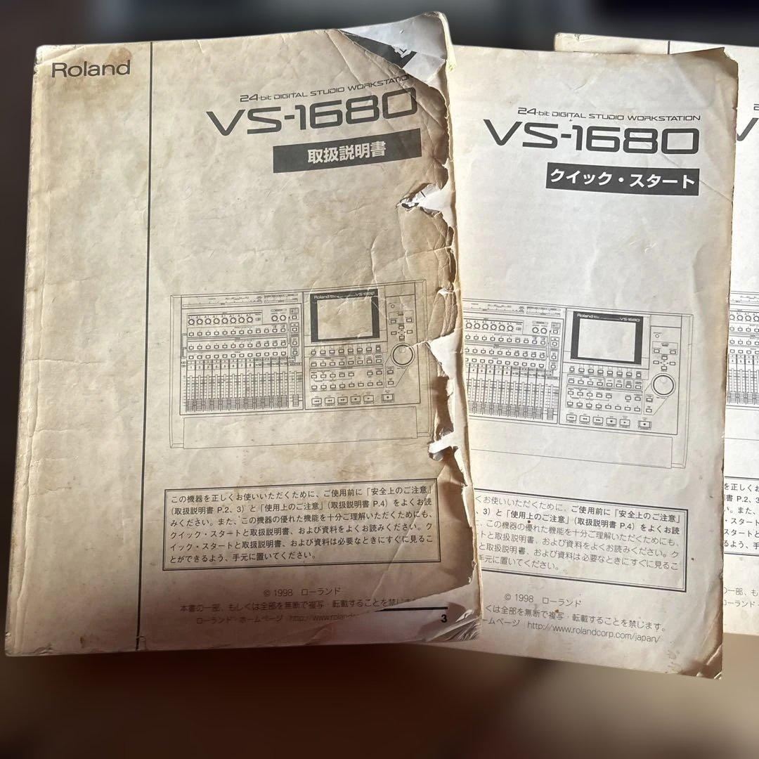 Roland VS-1680 MTR マルチトラックレコーダー【ジャンク扱い】