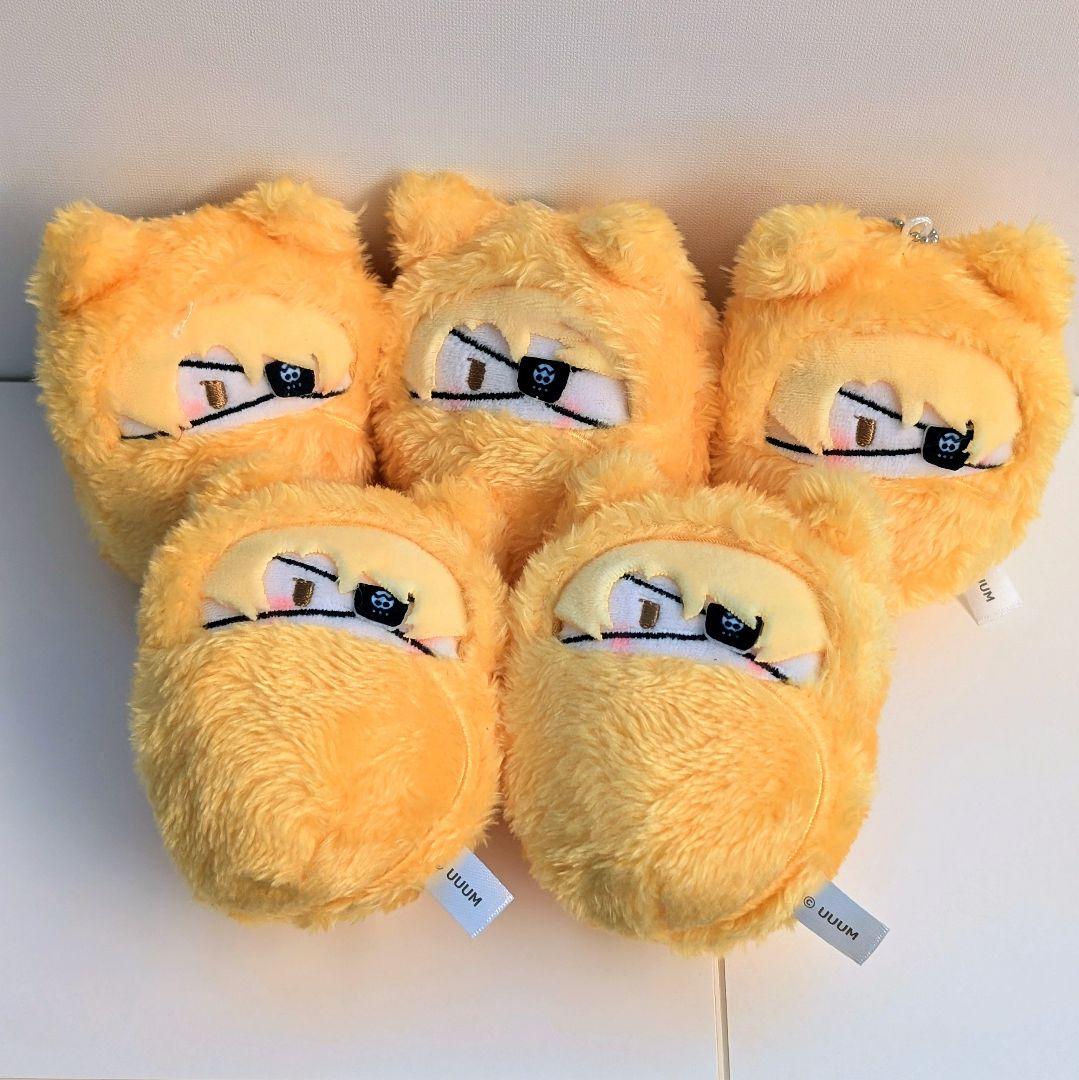 カラフルピーチ くるみたぴぬい たっつん 5個セット ぬいぐるみ キーホルダー