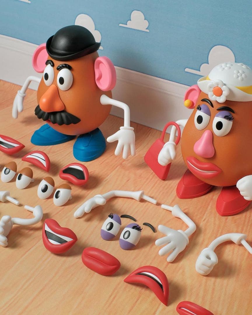 トイストーリー コレクション ミスターポテトヘッド ミセスポテトヘッド 実物大