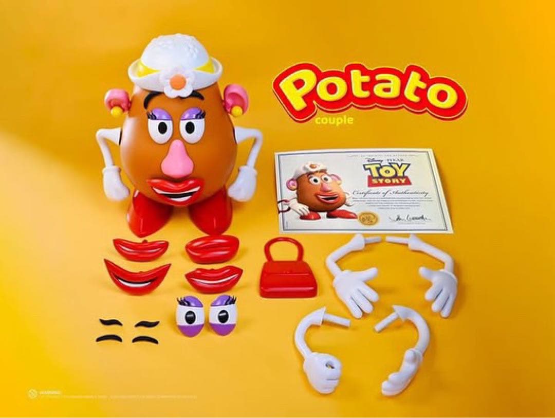 トイストーリー コレクション ミスターポテトヘッド ミセスポテトヘッド 実物大