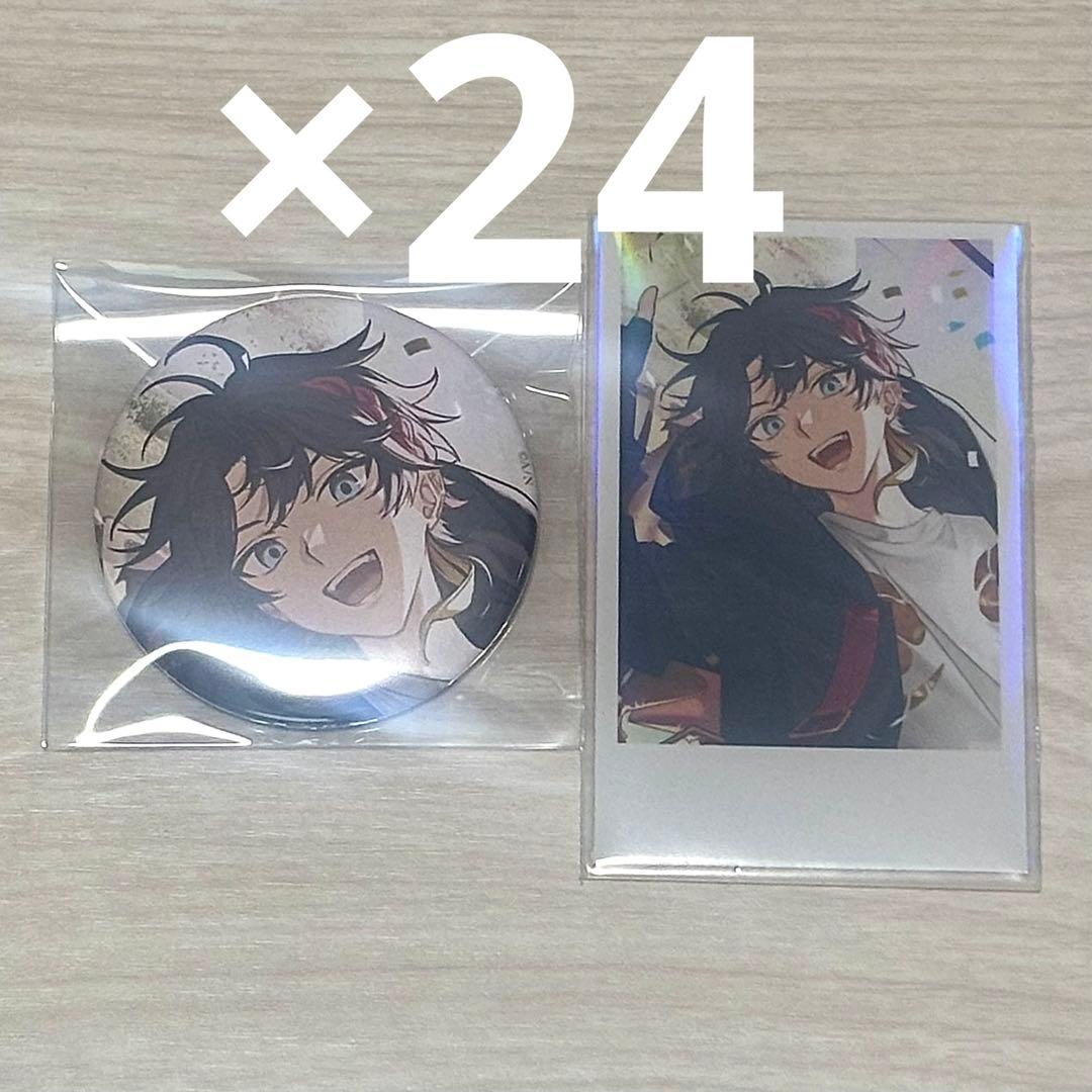 三枝明那 誕生日グッズ2024 缶バッジ&チェキ風カード