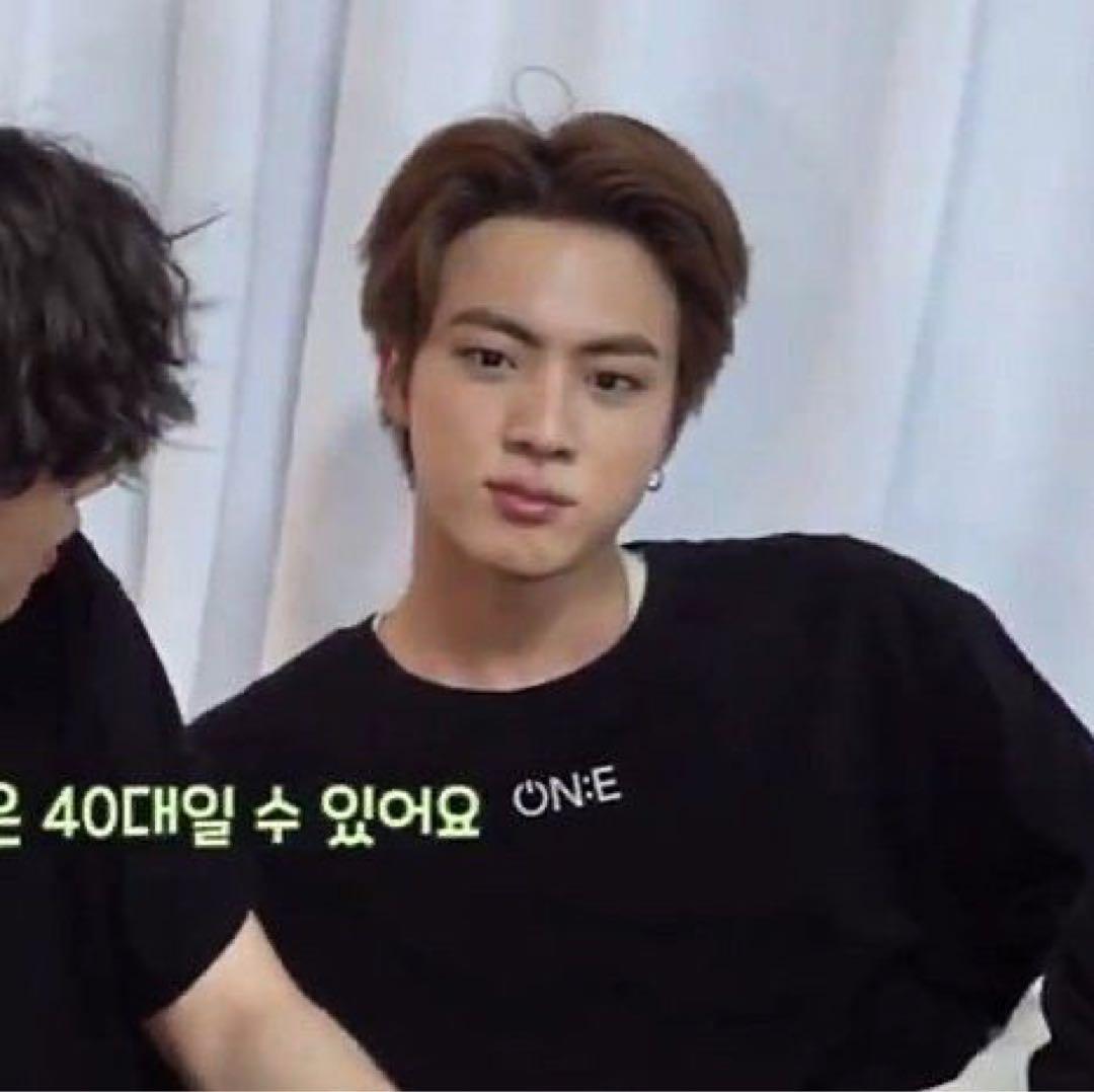 BTS MOS ON:E メンバー全員 着用 Tシャツ　新品　Lサイズ