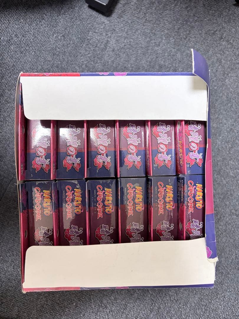 希少　未開封　ナルト　カードゲーム　巻ノ十五　暗躍の書　1ボックス　12個入り