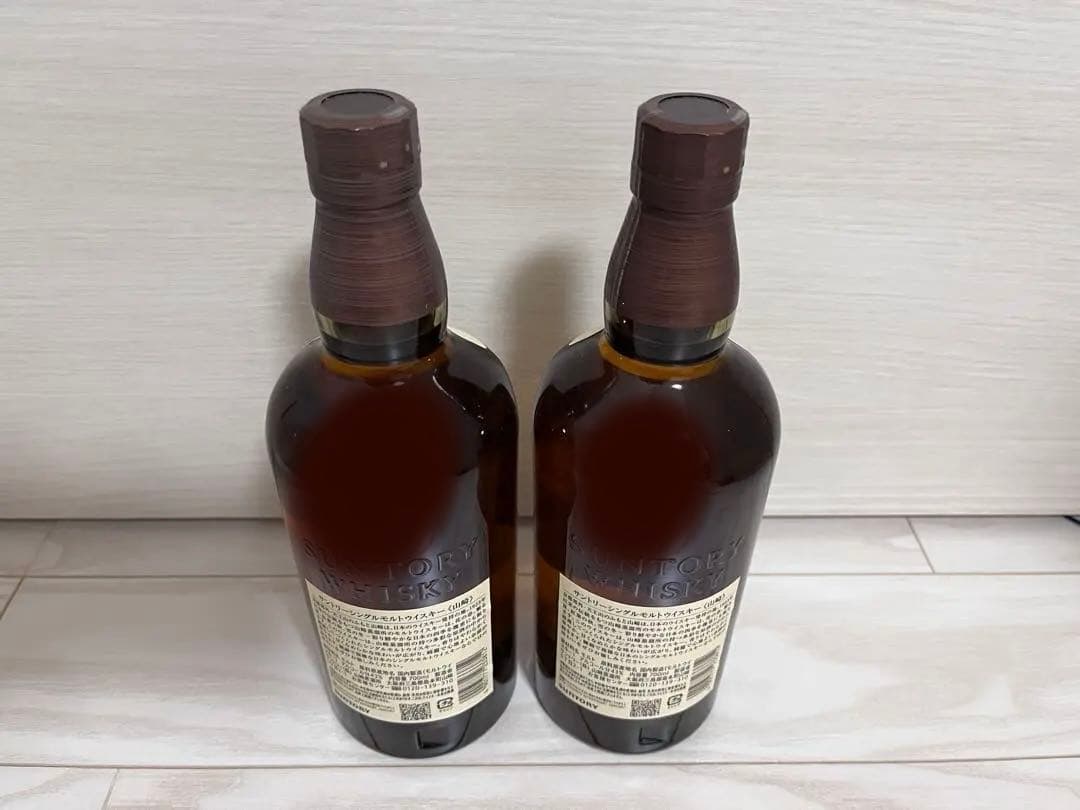 サントリーシングルモルトウィスキー山崎NV 700ml 2本セット