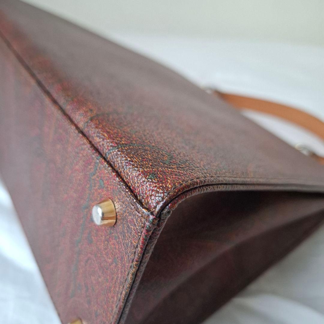 【美品】ETRO エトロ ハンドバッグ ショルダー 斜め掛け レディース