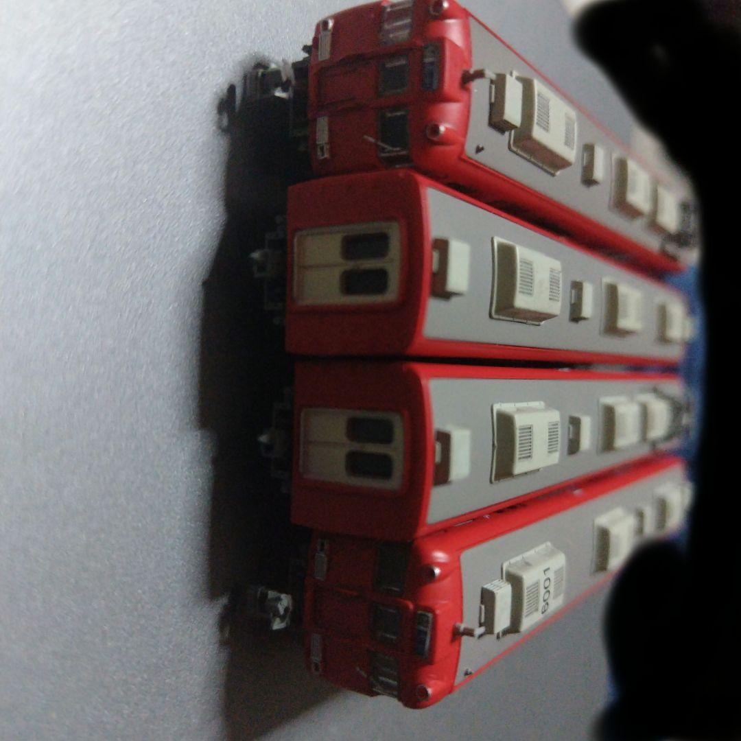 鉄コレ名鉄 6000系1次車6001編成4両セットN化動力付き