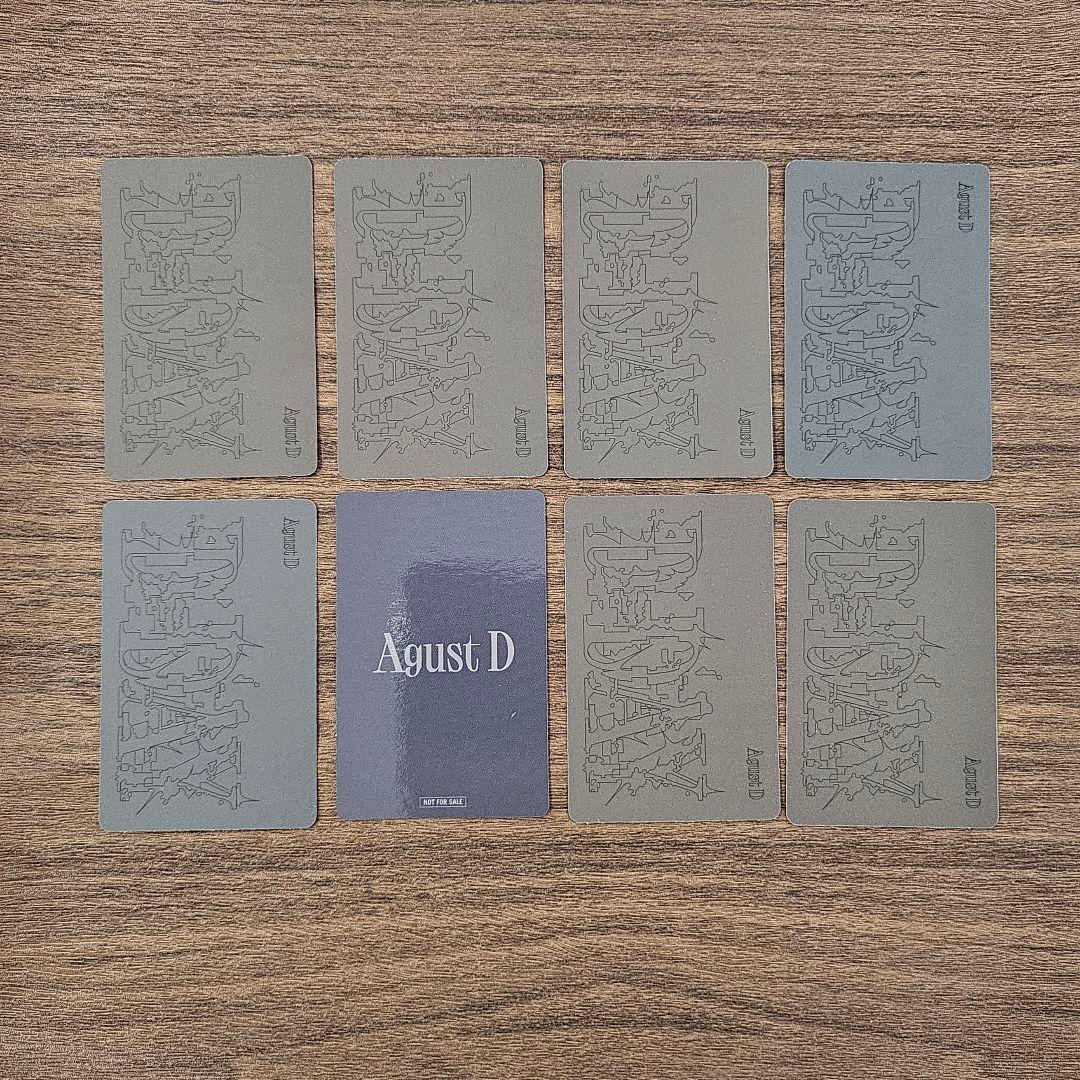 BTS AgustD SUGA ユンギ 特典 USA 限定 トレカ フォトカード