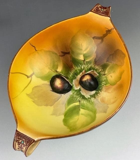 オールドノリタケ ナッツボウル 栗 3D モールド チェスナット チェストナッツ