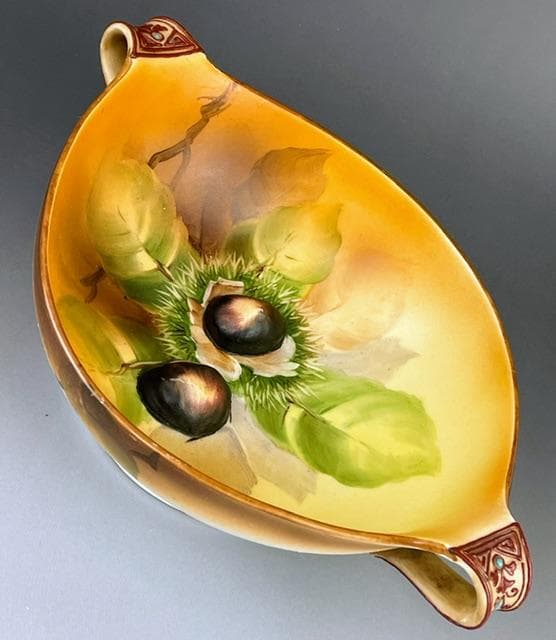 オールドノリタケ ナッツボウル 栗 3D モールド チェスナット チェストナッツ