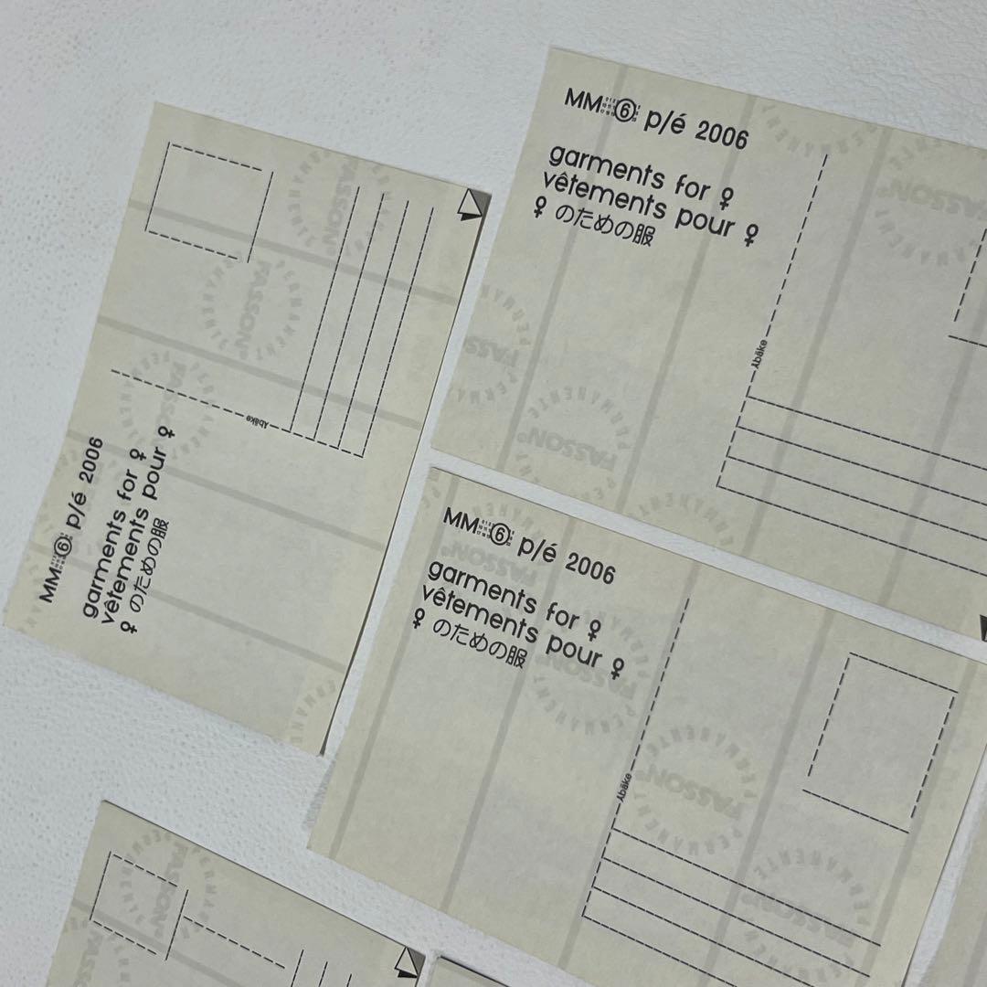 Martin Margiela ⑥ 2006年 非売品 ステッカー セット 9枚