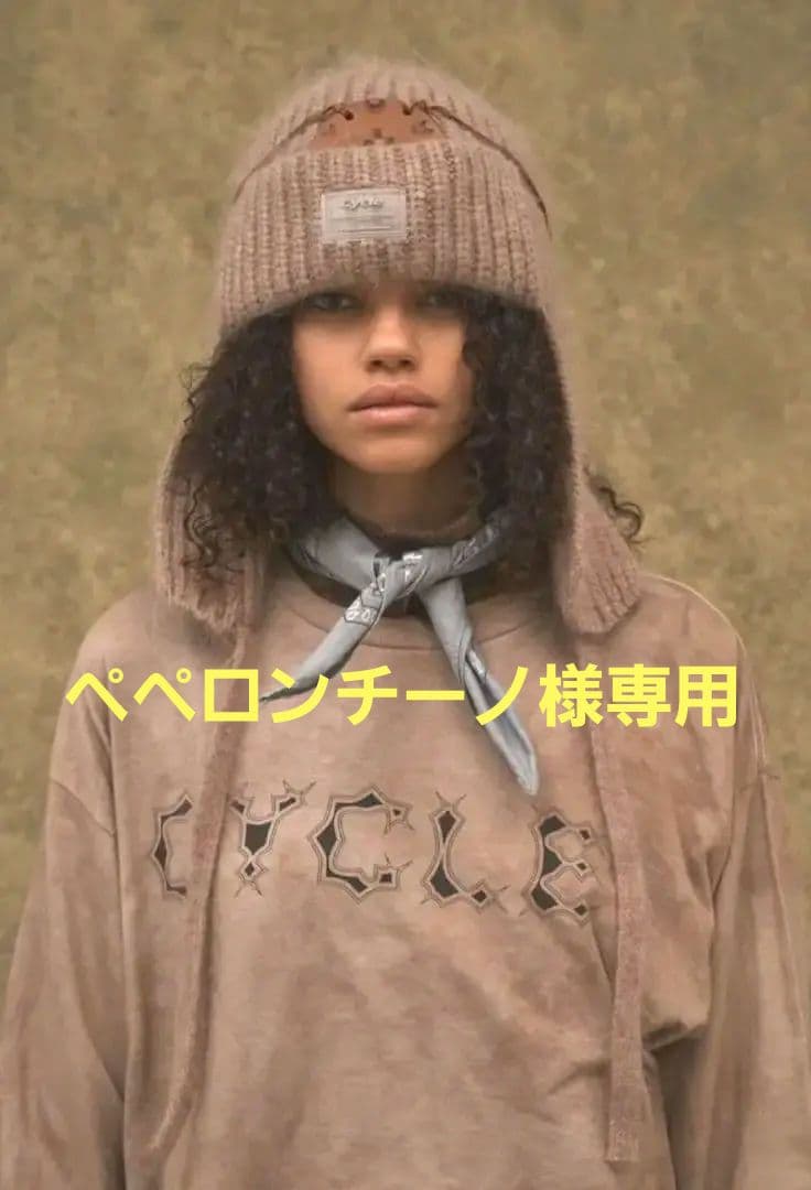 Cycle By Myob モヘヤニット帽