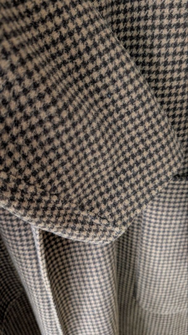 TODAYFUL チェック柄チェスターコート 38