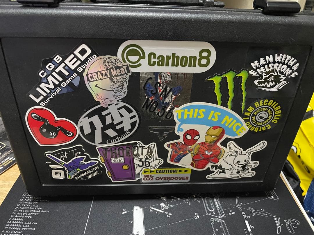Carbon8 M45CQP ガスガン