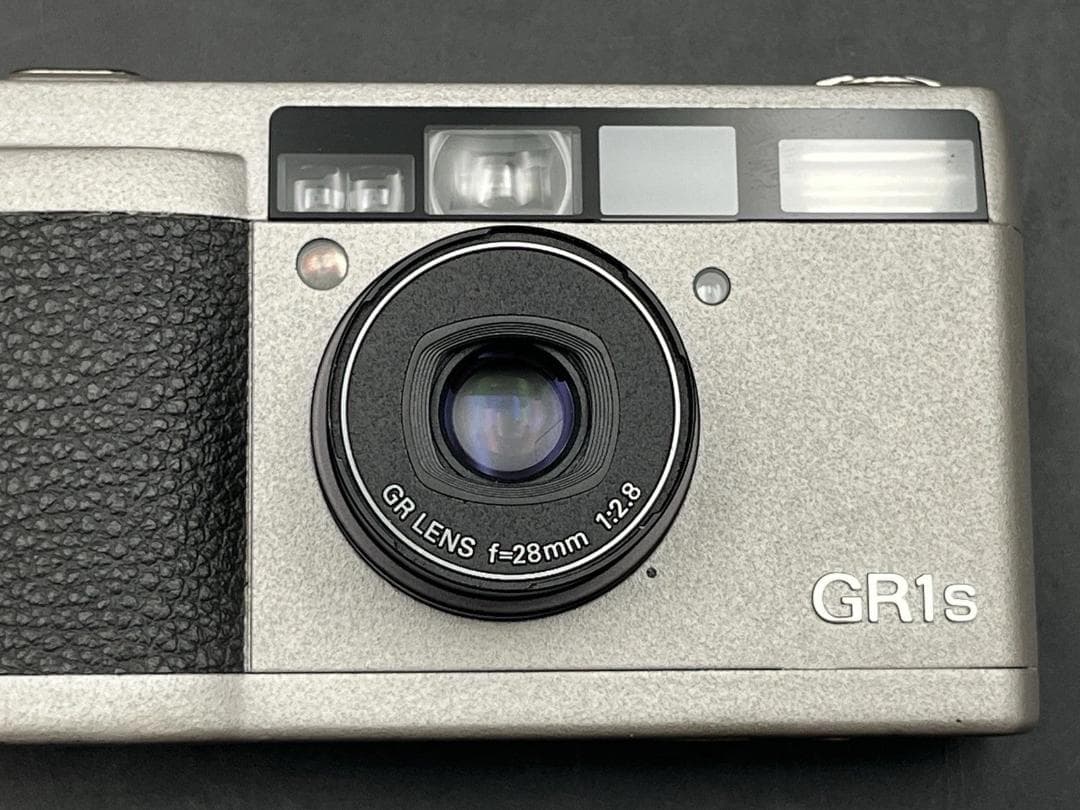 液晶OK リコー Ricoh GR1s シルバー コンパクトカメラ